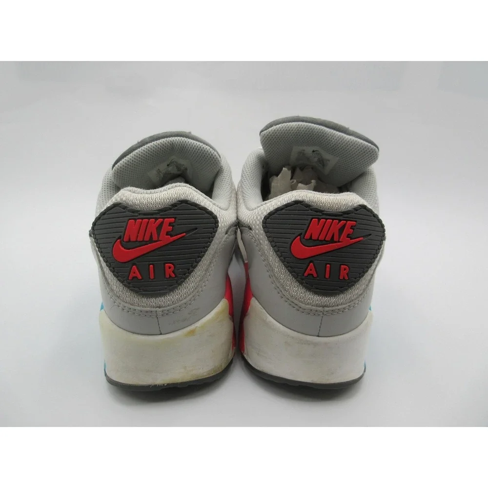 Nike Air Max 90 Shoes Mens Size 10 White‎ Running Sneakers Cushioned CV8839-100